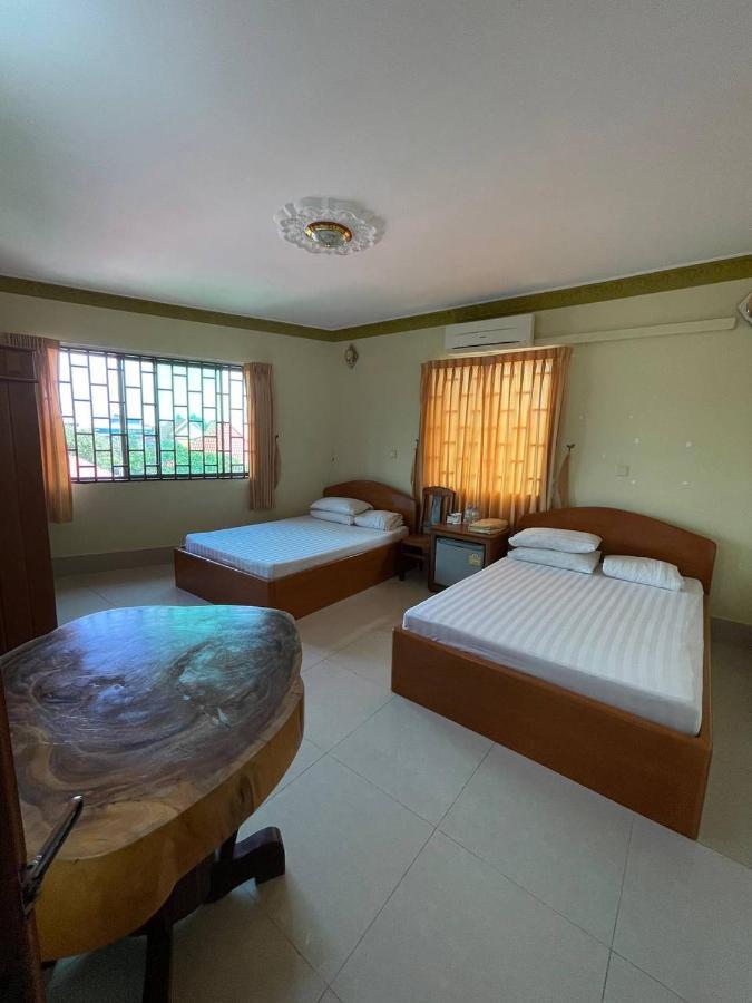 Apsara Guest House Kampot City ภายนอก รูปภาพ