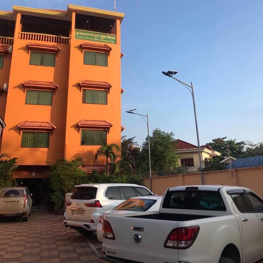 Apsara Guest House Kampot City ภายนอก รูปภาพ