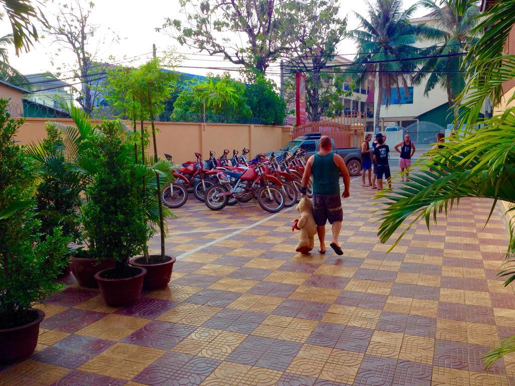 Apsara Guest House Kampot City ภายนอก รูปภาพ