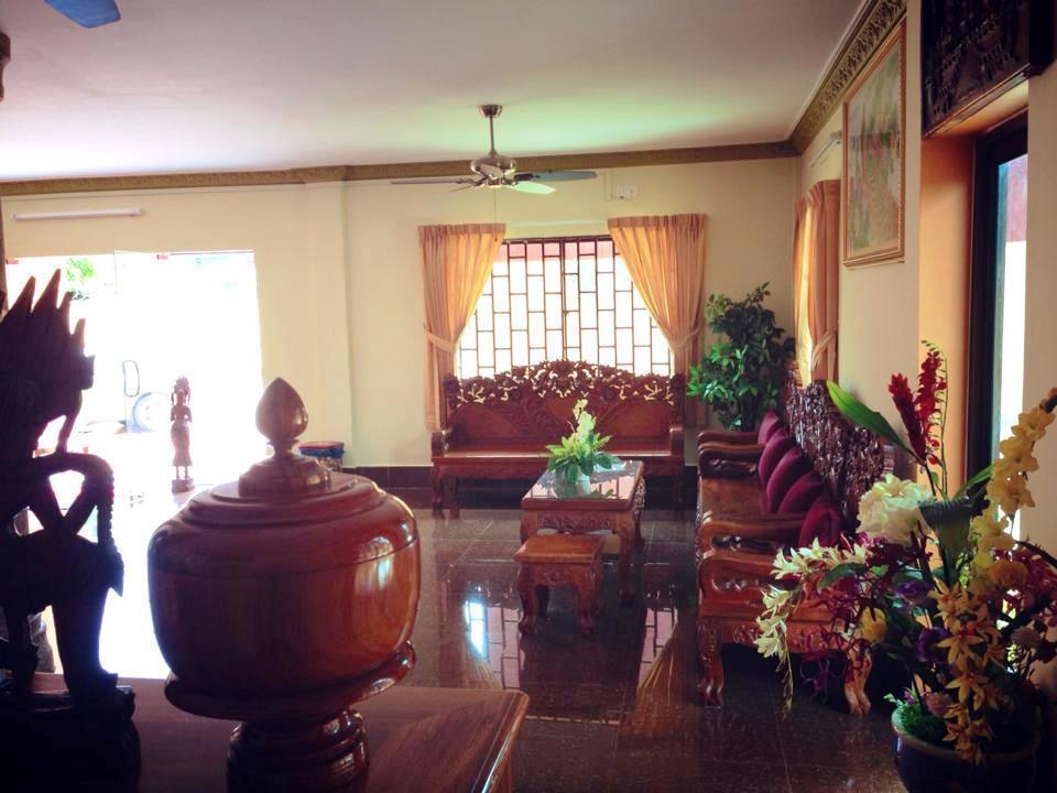 Apsara Guest House Kampot City ภายนอก รูปภาพ