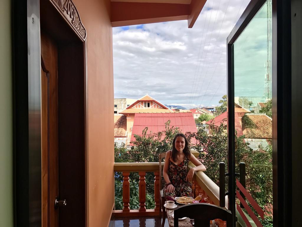 Apsara Guest House Kampot City ภายนอก รูปภาพ